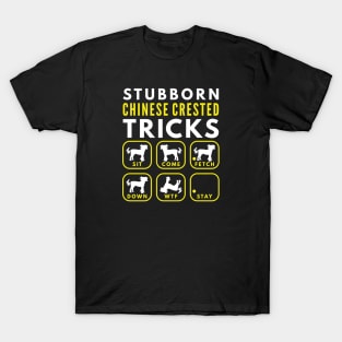 Stubborn Chinese Crested Tricks - Dog Training T-Shirt